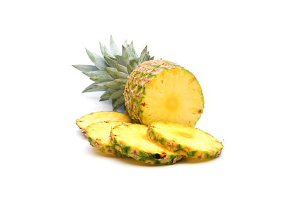Citronkräm med varm ananas