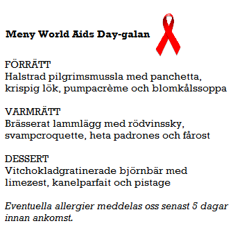mat world aids day galan 2013