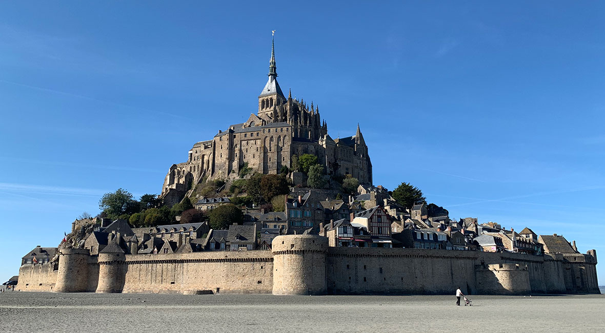 mont saint michel Frankrike