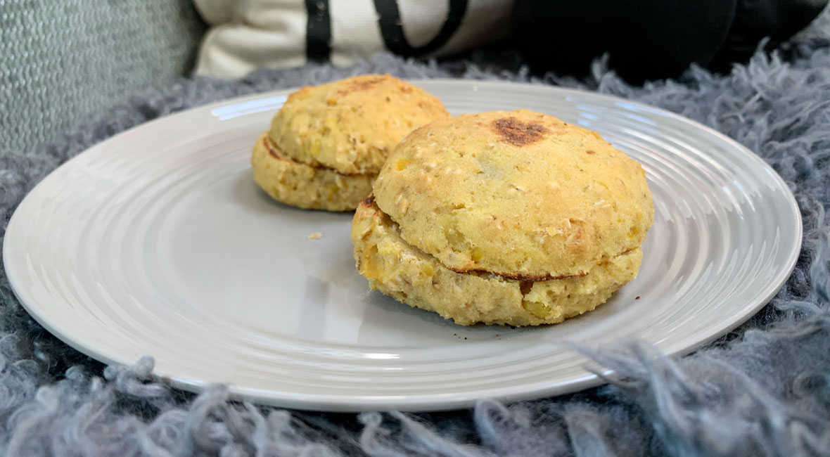 Glutenfria frallor på sötpotatis