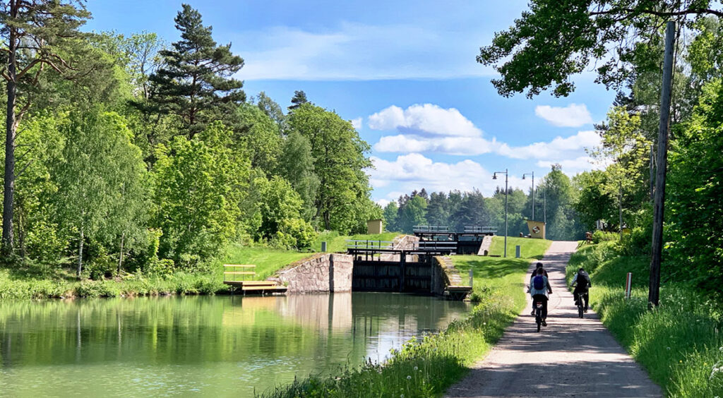 Göta kanal cykelled