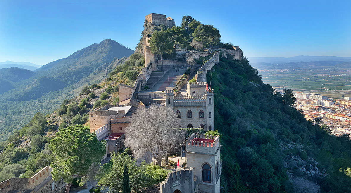 Castell de Xativa – wow helt enkelt!