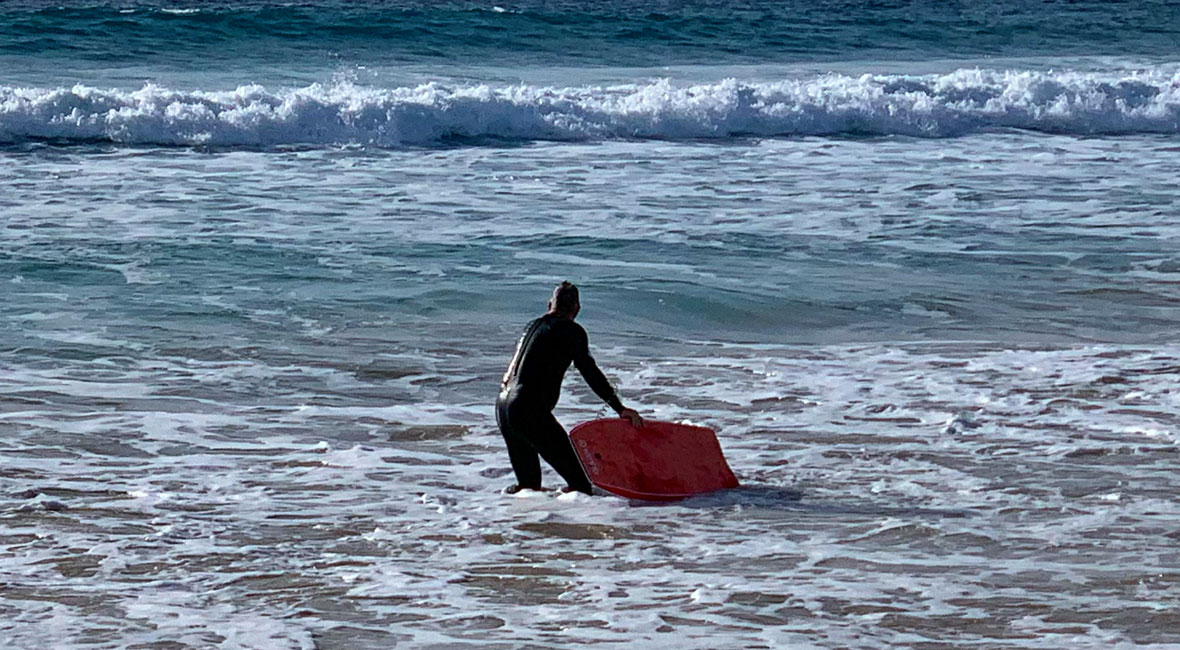 body boarding