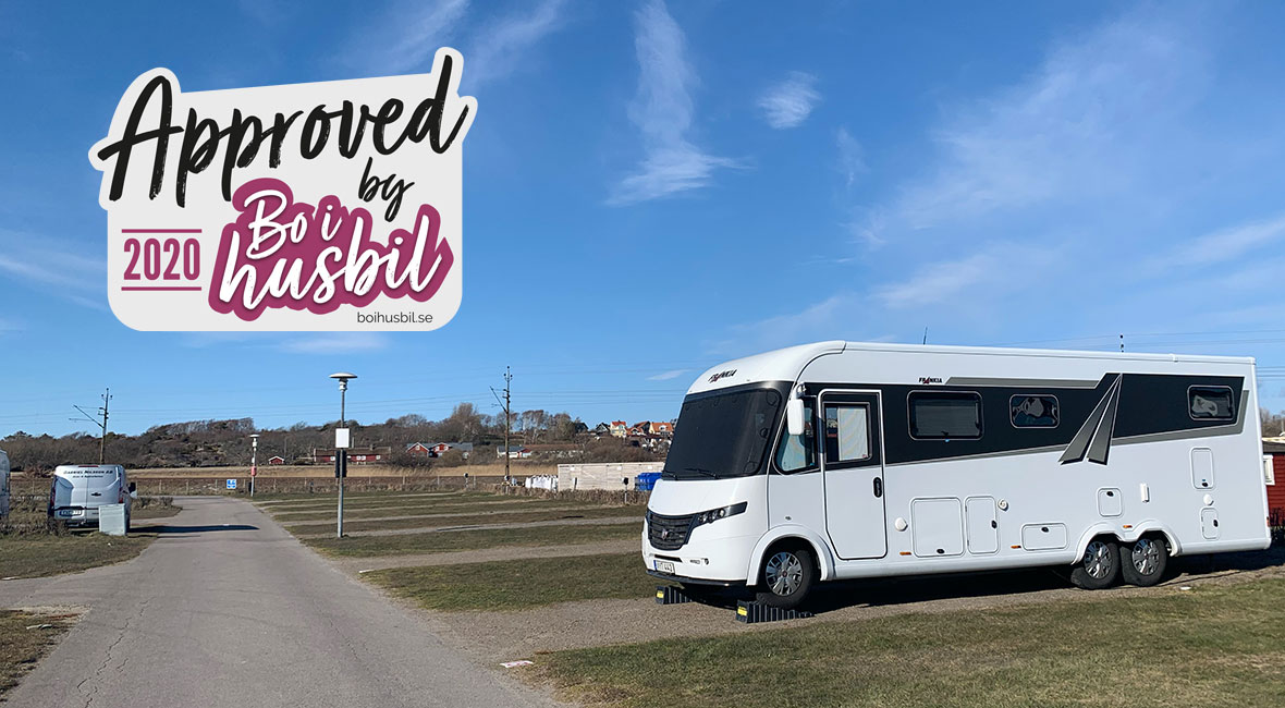 Godkänd och bra camping i Apelviken, Varberg