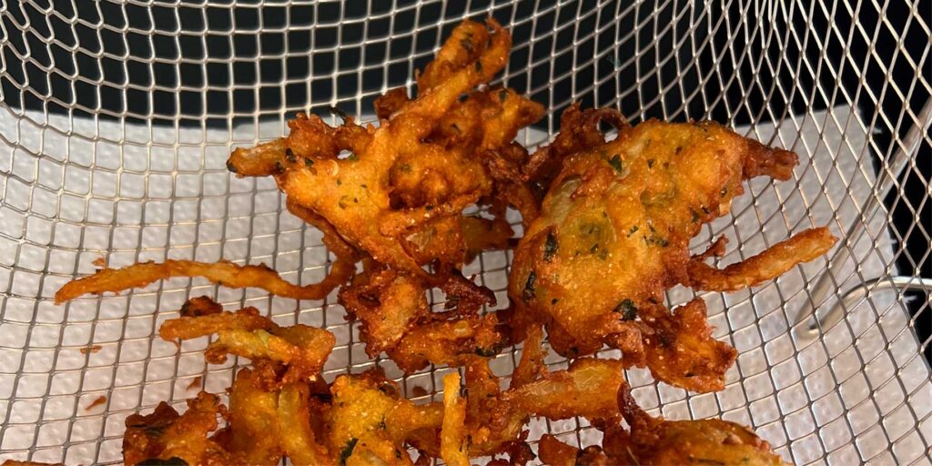 onion bhajis