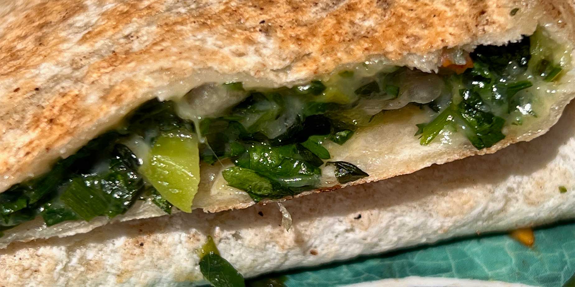 Grönfyllda wraps – en egen påhittad smarrig lunch