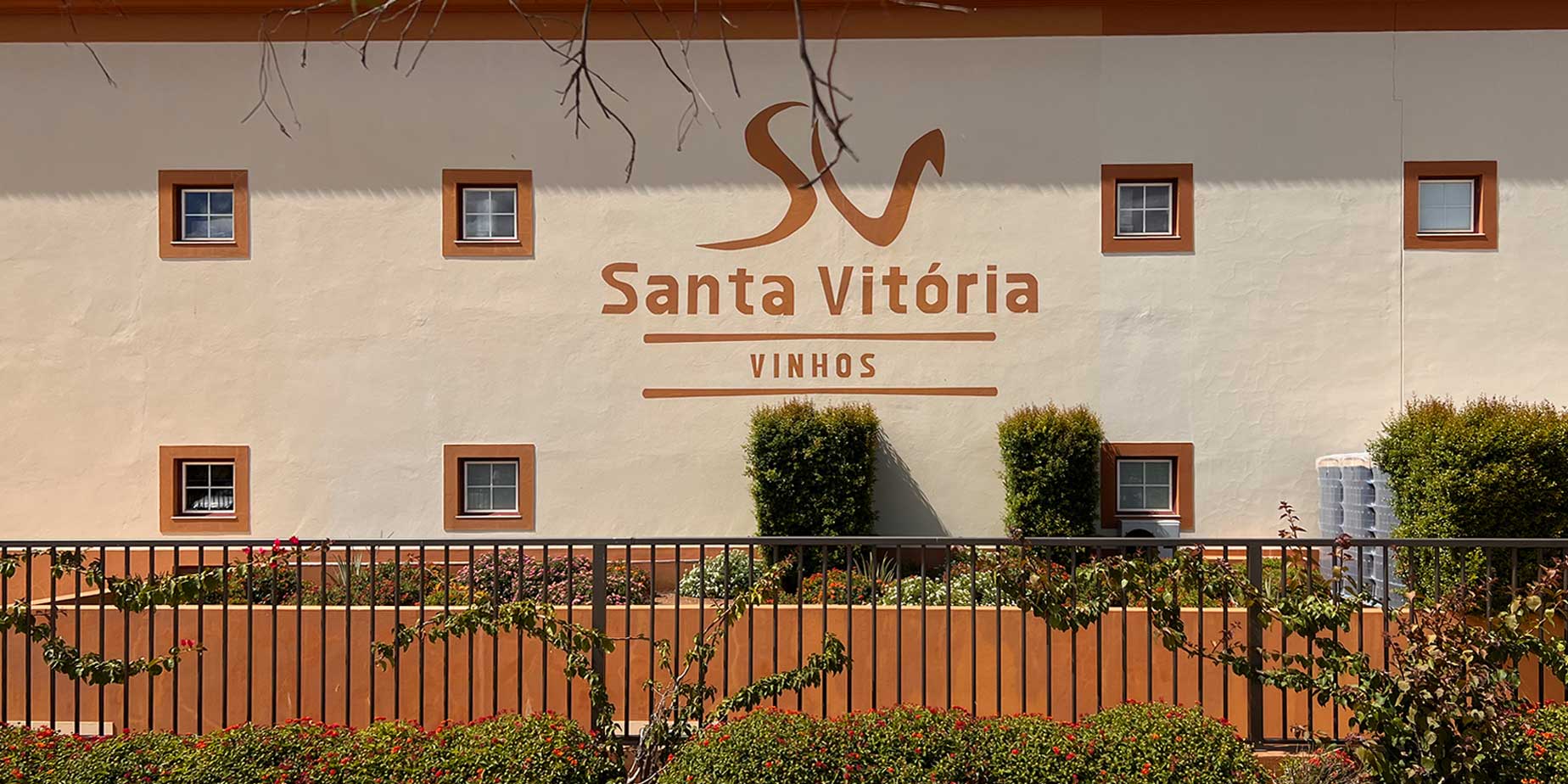 En lyckad vinprovning på Santa Vitória