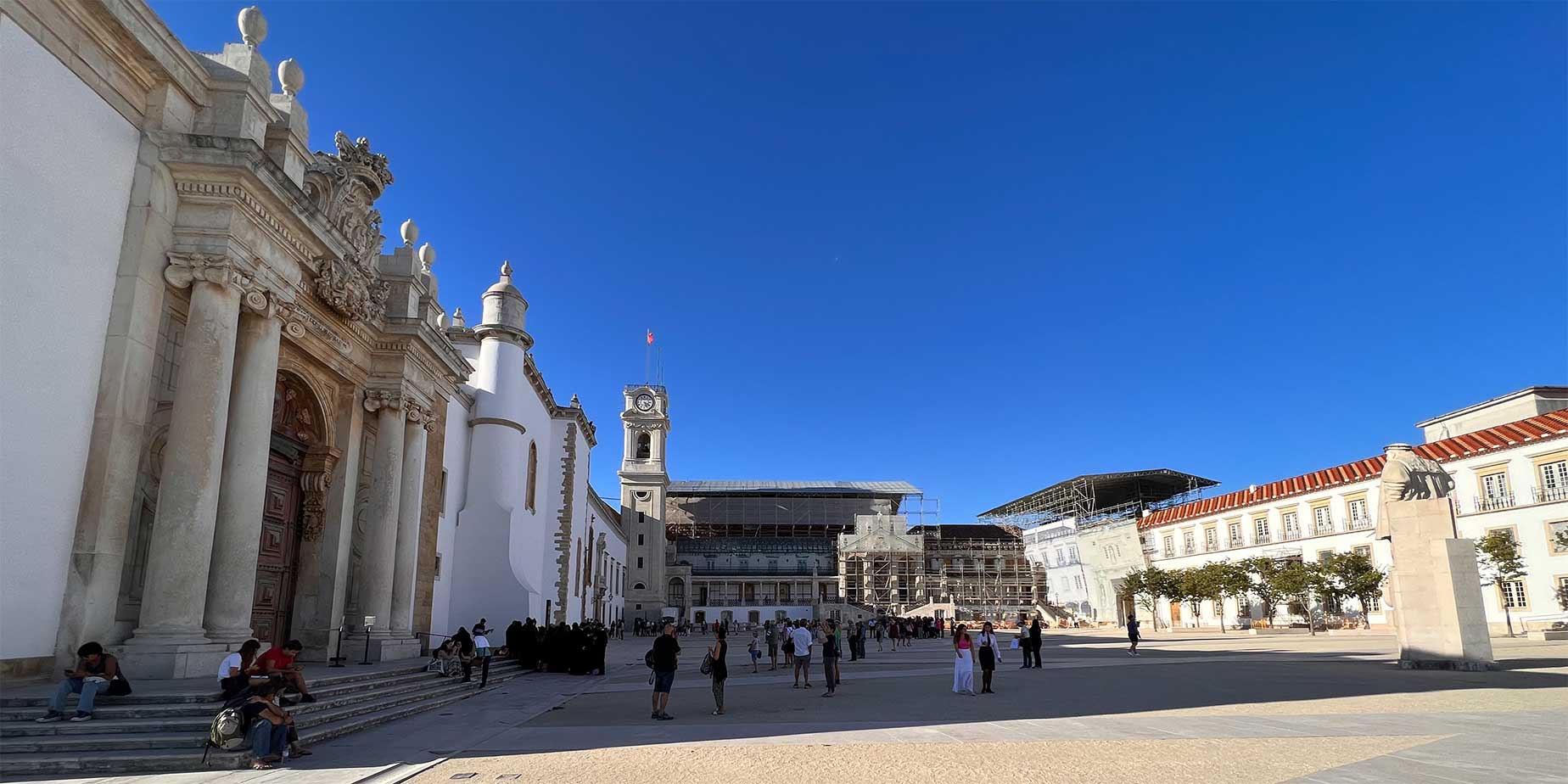 Coimbra med sina vackra gamla byggnader