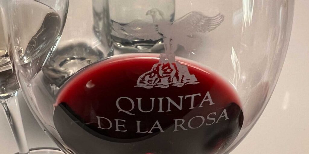 Vinprovning quinta de la rosa