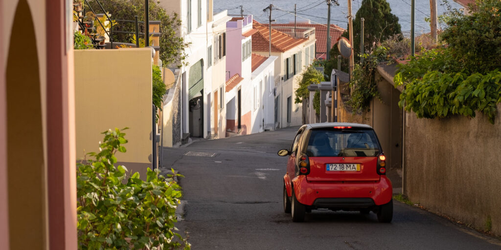 trångt och backigt på madeira