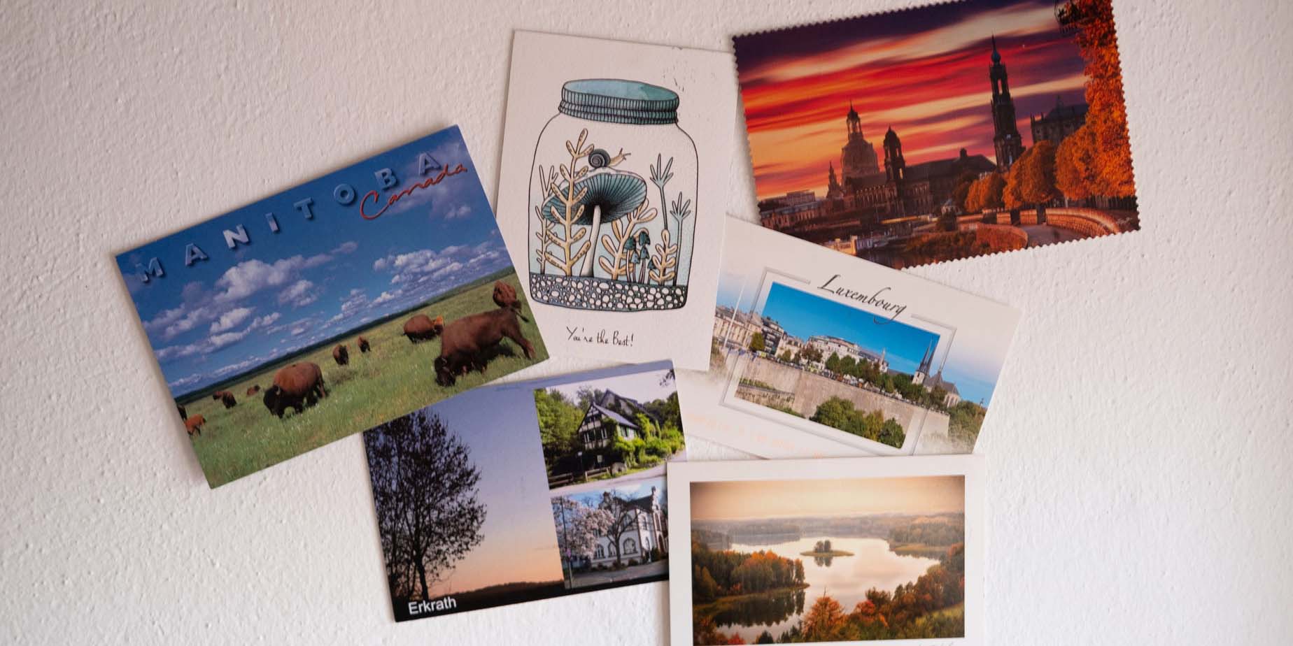 Postcrossing perfekt för mig som älskar att få vykort!