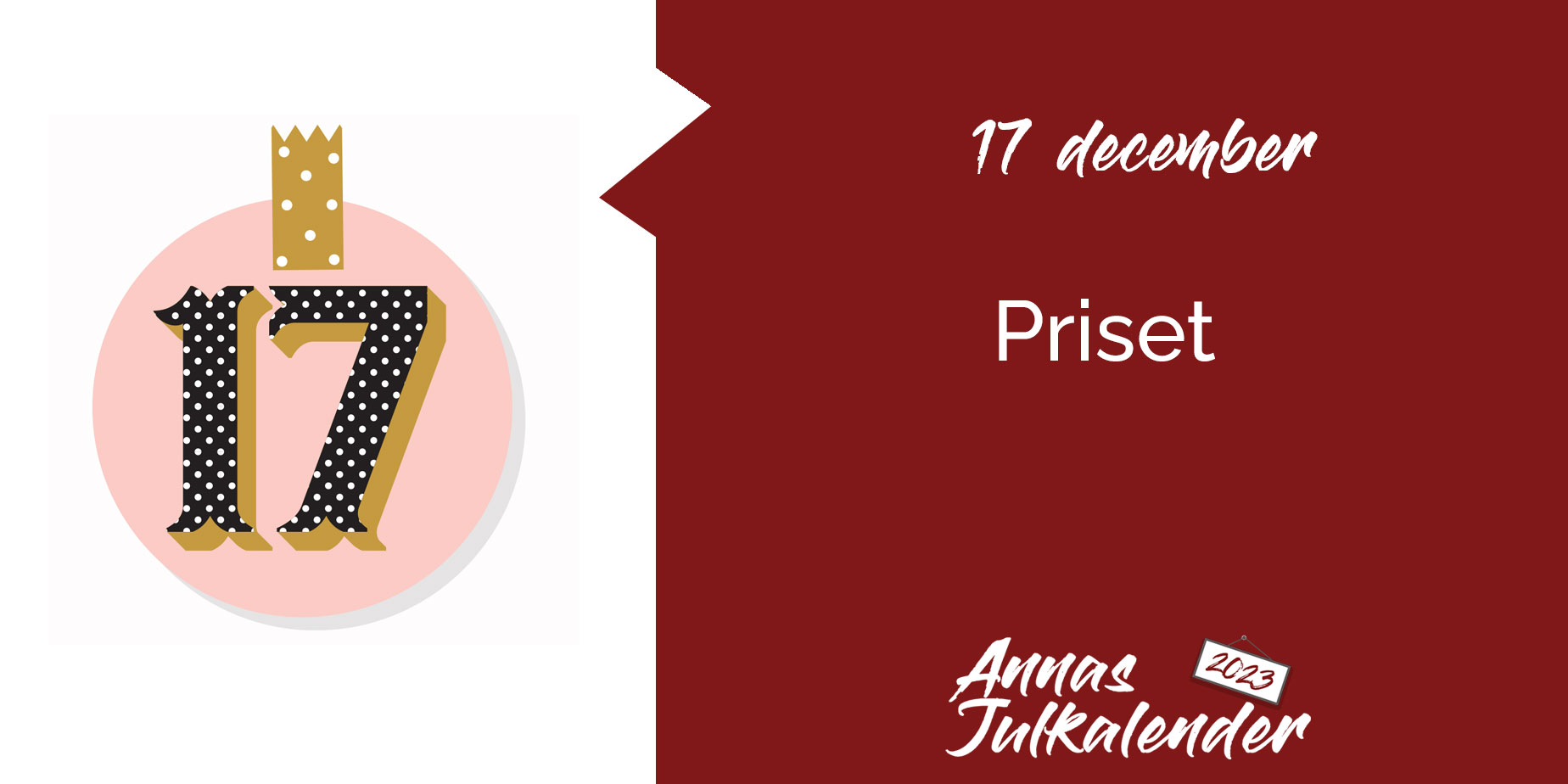 17. Priset