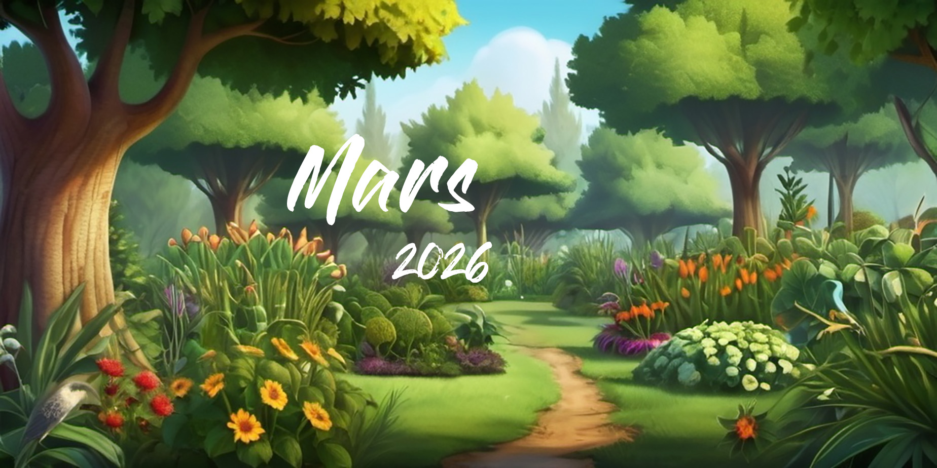 Skogsgläntan i mars